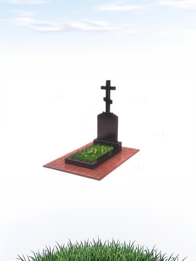 Памятник крест 01 - изображение 1